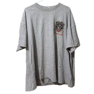 Bike Week Shirt Men Size 3X Gray Daytona Beach Motorcycle 76th Annual Event